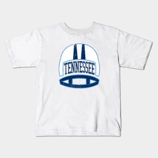 Tennessee Retro Helmet - White Kids T-Shirt